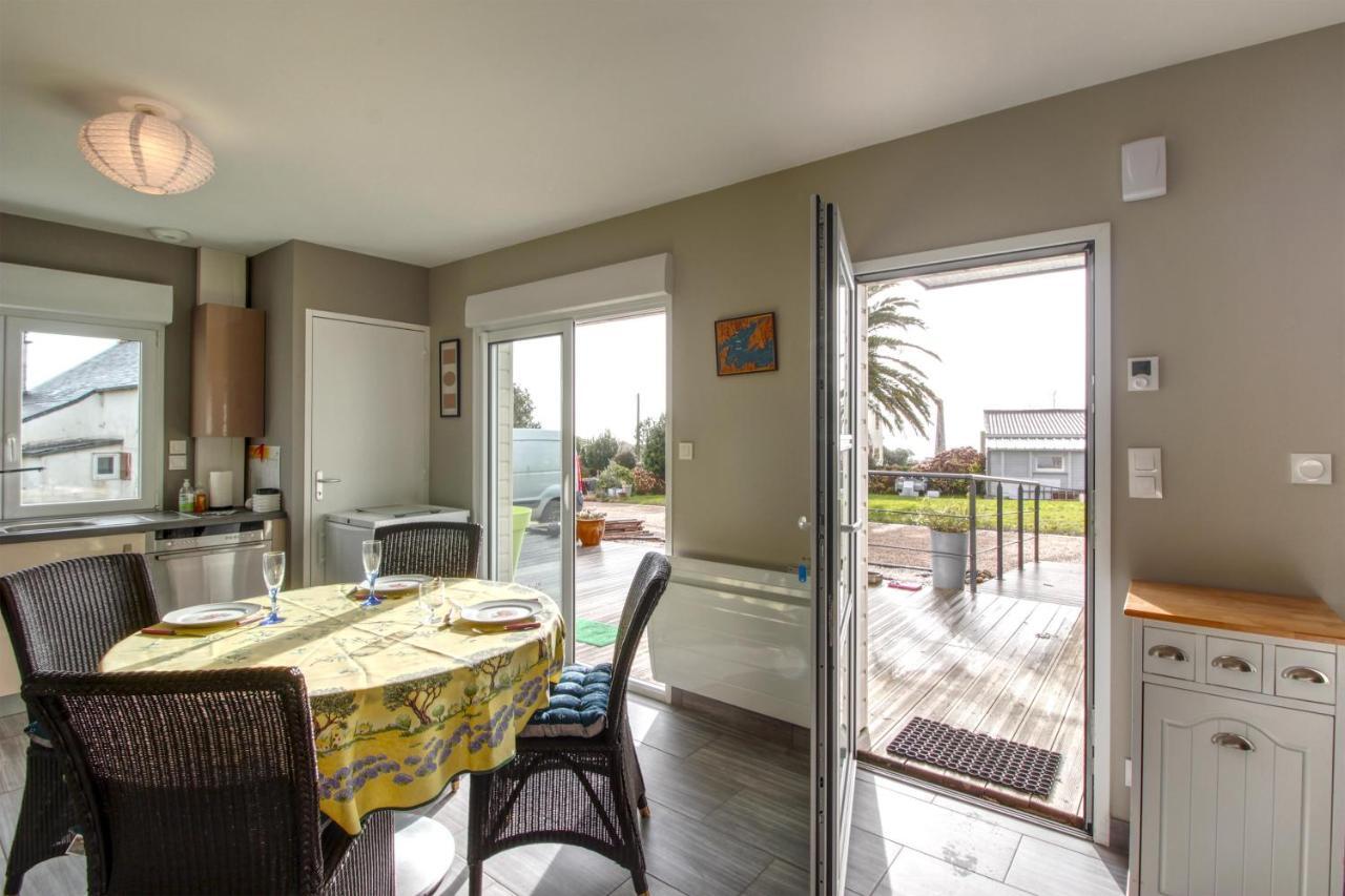 Maison Koant Ker - Proche Plage Tregana, Cadre Agreable Et Reposant, Sympathique Maison Au Calme Avec Petite Vue Mer Apartment Locmaria-Plouzane Bagian luar foto